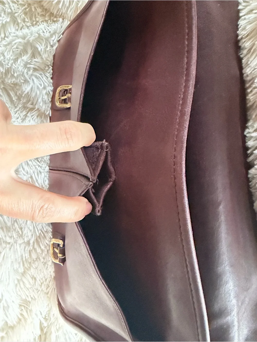 Coach beautiful mahogany